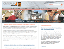 Tablet Screenshot of criteriumhomeinspection.com